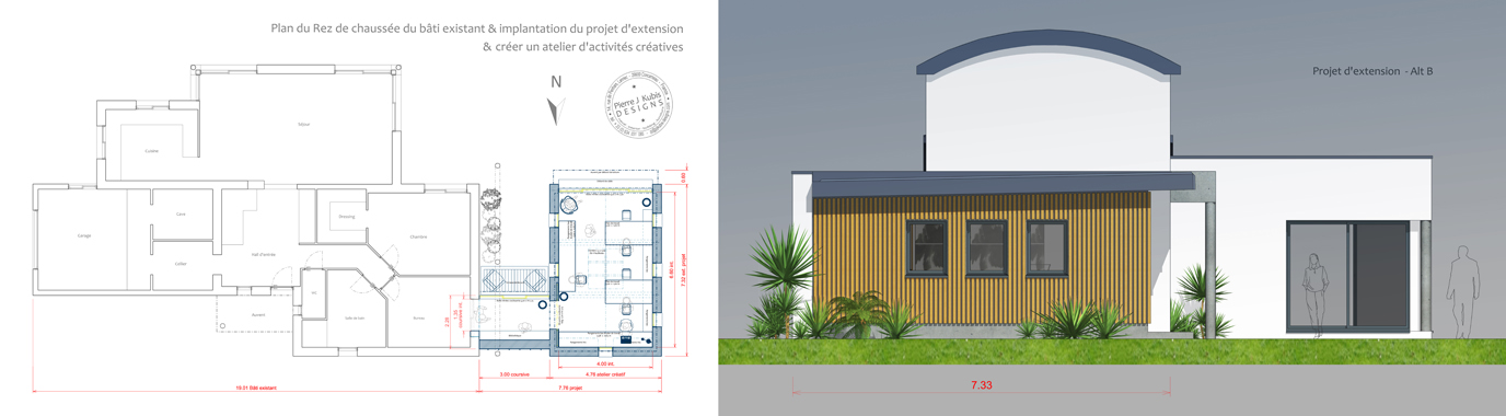 Project P - Artist workshop, arrangment & design - Gouesnarch