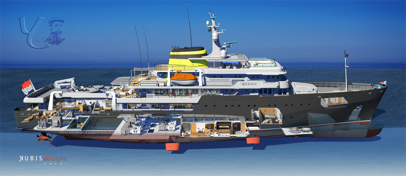 M/v A.S.E. YERSIN's interiors arrangement & equiments presentation
