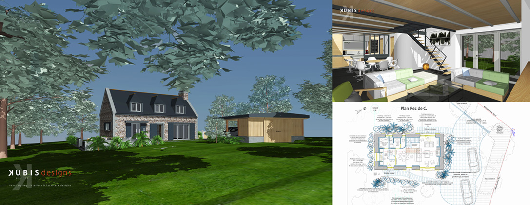 Project B3 - Seaside farmhouse total refit - Trégunc