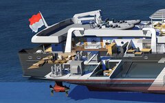 M/Y A.S.E. Yersin Hull open views