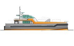 Maintenance des parcs Éoliens offshore Navires 65'