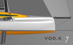 Folding trimaran VOD.K7